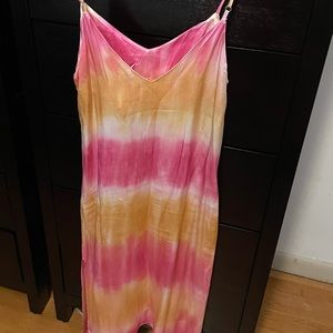 NWT Forever 21 Pink Slip Dress small